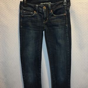 American Eagle Stretch Skinny Kick Jeans